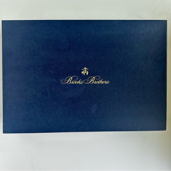 Empty—Brooks Brothers Golden Fleece Navy Gift Box 15.75” x 2.75” - Picture 1 of 4